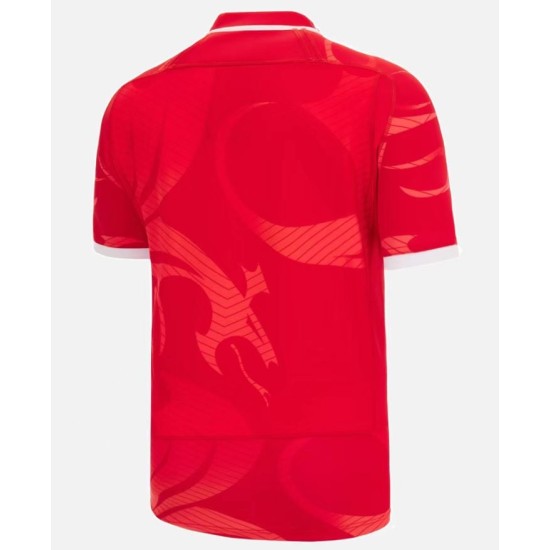 Men's Wales Rugby 2022 Home Shirt Men's Wales Rugby 2022 Home Shirt
