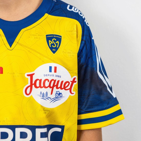 Kid's ASM Clermont 2024/25 Home Shirt Kid's ASM Clermont 2024/25 Home Shirt