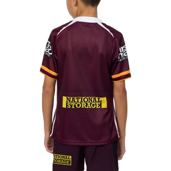 Kid's Brisbane Broncos 2025 Home Shirt