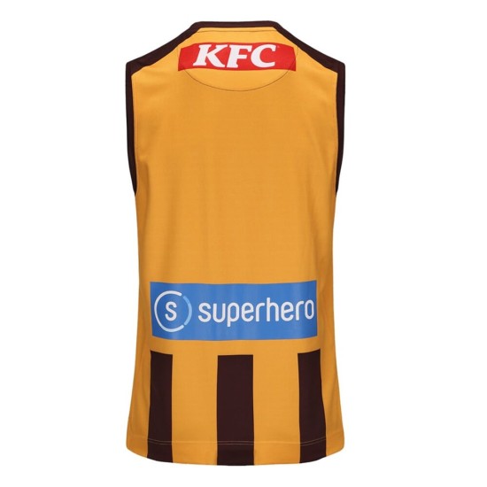 Men's Hawthorn Hawks 2025 Home Guernsey Men's Hawthorn Hawks 2025 Home Guernsey