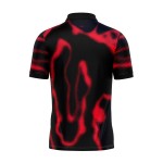 Men's England Rugby 2024/25 Third Warm Up Polo Shirt - Heatmap Men's England Rugby 2024/25 Third Warm Up Polo Shirt - Heatmap