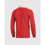 Men's Scarlets 2025 Home Cotton Long Sleeve Shirt