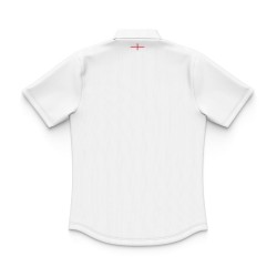 Kid's England Rugby 2024/25 Home Polo Shirt