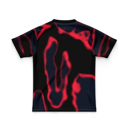 Kid's England Rugby 2024/25 Third Warm Up Shirt - Heatmap