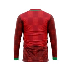 Men's Portugal RWC 2023 Home Long Sleeve Shirt Men's Portugal RWC 2023 Home Long Sleeve Shirt