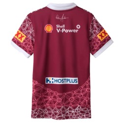Men's QLD Maroons 2025 Third Indigenous Shirt Men's QLD Maroons 2025 Third Indigenous Shirt