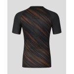 Kid's Leicester Tigers 2025/26 Third Warm Up Shirt - Black Kid's Leicester Tigers 2025/26 Third Warm Up Shirt - Black