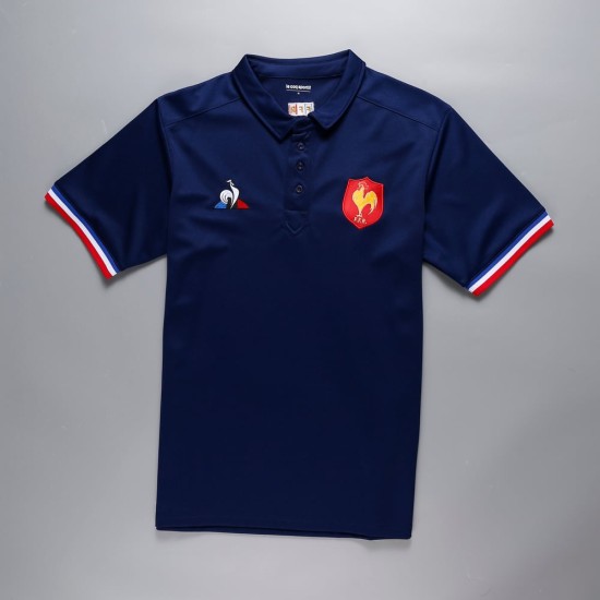 Men's France Rugby Shirt 2018 Polo Shirt Men's France Rugby Shirt 2018 Polo Shirt