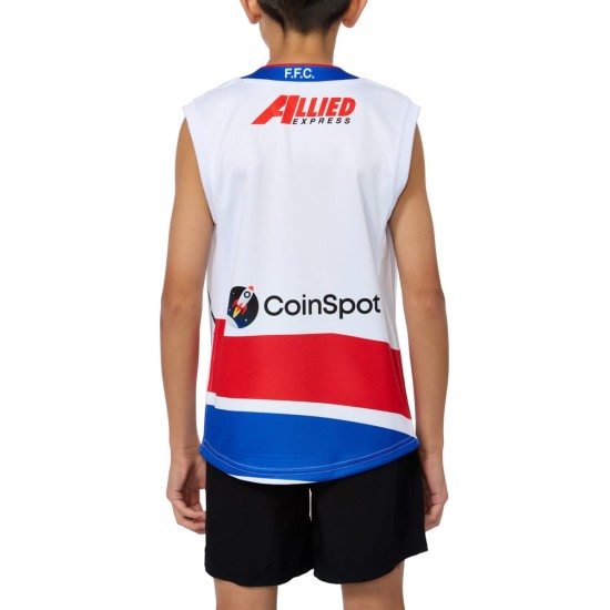 Kid's Western Bulldogs 2025 Third Clash Guernsey Kid's Western Bulldogs 2025 Third Clash Guernsey