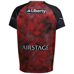 Men's Essendon Bombers 2024 Third Warm Up Shirt Men's Essendon Bombers 2024 Third Warm Up Shirt