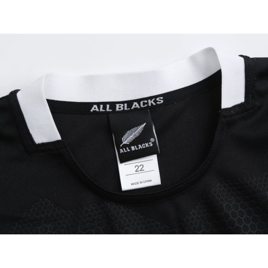 Kid's New Zealand All Blacks Rugby 2019 Home Shirt