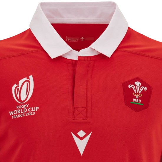 Men's Wales Rugby 2023 Home Shirt