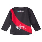 Kid's Essendon Bombers 2025 Home Long Sleeve Guernsey Kid's Essendon Bombers 2025 Home Long Sleeve Guernsey