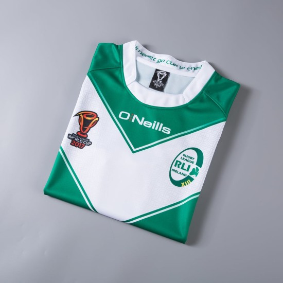 Men's Ireland Rugby RLWC 2017 Home Shirt Men's Ireland Rugby RLWC 2017 Home Shirt