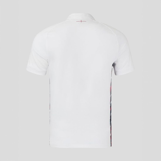 Men's England Rugby 2024/25 Home Polo Shirt Men's England Rugby 2024/25 Home Polo Shirt