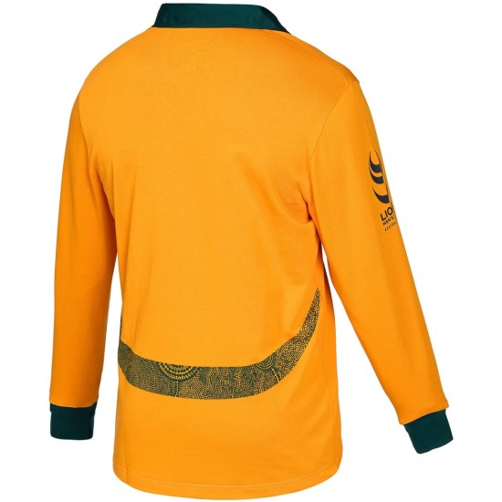 Women's Australian Wallabies 2025 Home Long Sleeve Shirt