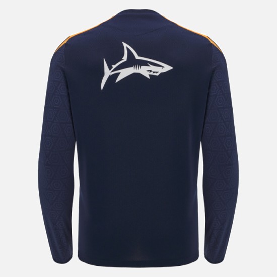 Men's Sale Sharks 2024/25 Third Long Sleeved Training Shirt
