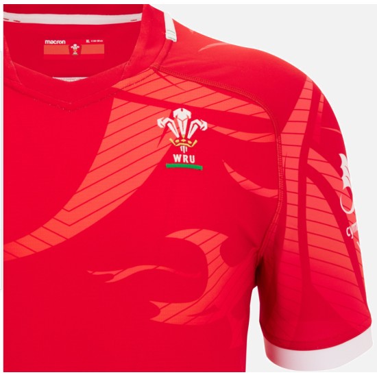 Men's Wales Rugby 2022 Home Shirt Men's Wales Rugby 2022 Home Shirt