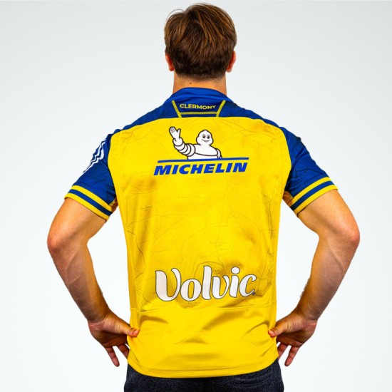 Men's ASM Clermont 2024/25 Home Shirt Men's ASM Clermont 2024/25 Home Shirt