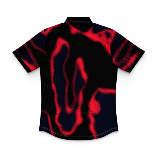 Kid's England Rugby 2024/25 Third Warm Up Polo Shirt - Heatmap Kid's England Rugby 2024/25 Third Warm Up Polo Shirt - Heatmap