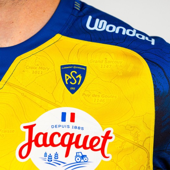 Men's ASM Clermont 2024/25 Home Shirt Men's ASM Clermont 2024/25 Home Shirt