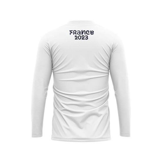 Men's France RWC 2023 Long Sleeve Away Shirt Men's France RWC 2023 Long Sleeve Away Shirt