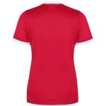 Women's England Rugby 2024/25 Third Red Roses Warm Up Shirt - Red Women's England Rugby 2024/25 Third Red Roses Warm Up Shirt - Red