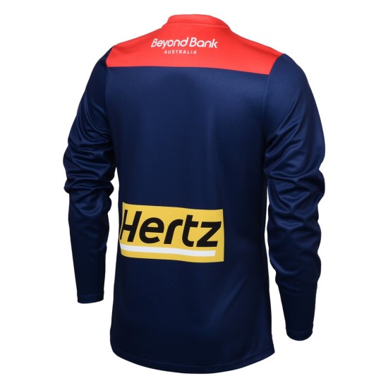 Women's Melbourne Demons 2024 Home Long Sleeve Guernsey Women's Melbourne Demons 2024 Home Long Sleeve Guernsey