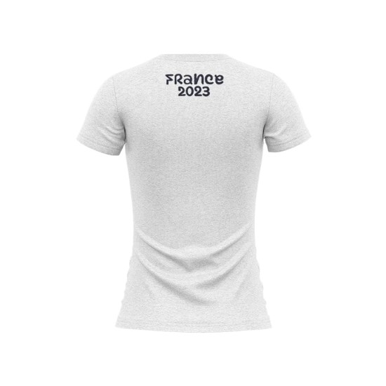 Women's France Rugby 2023 Away White Shirt Women's France Rugby 2023 Away White Shirt