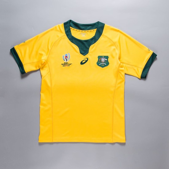Men's Australian Wallabies 2019 Home RWC Shirt