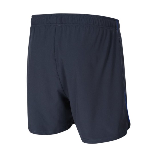 Men's West Coast Eagles 2025 Third Travel Shorts - Black Men's West Coast Eagles 2025 Third Travel Shorts - Black