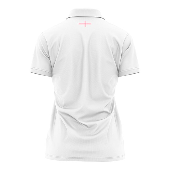 Women's England Rugby 2024/25 Home Polo Shirt Women's England Rugby 2024/25 Home Polo Shirt