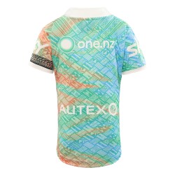 Kid's New Zealand Warriors 2025 Pasifika Shirt Kid's New Zealand Warriors 2025 Pasifika Shirt