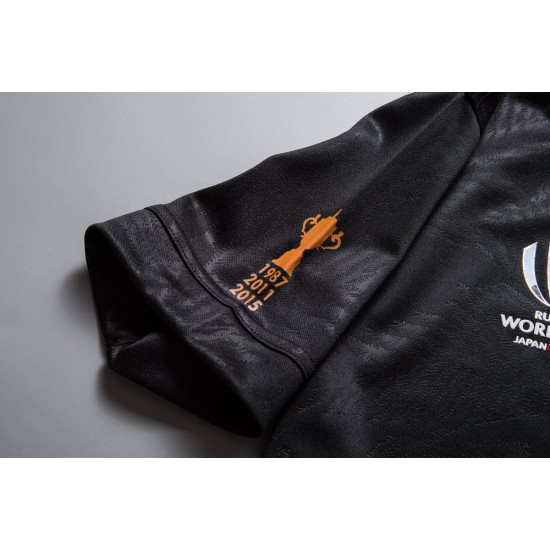 Men's New Zealand All Blacks 2019 Home RWC Shirt Men's New Zealand All Blacks 2019 Home RWC Shirt