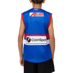 Kid's Western Bulldogs 2025 Home Guernsey Kid's Western Bulldogs 2025 Home Guernsey