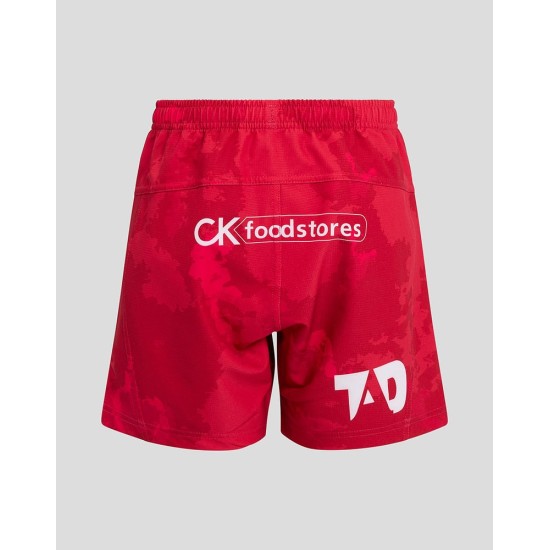 Kid's Scarlets 2024/25 Home Shorts