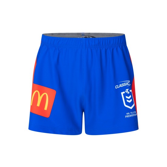 Kid's Newcastle Knights 2025 Home Shorts