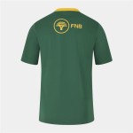Men's South Africa Springboks 2023 Third Green&Gold Fan Shirt Men's South Africa Springboks 2023 Third Green&Gold Fan Shirt