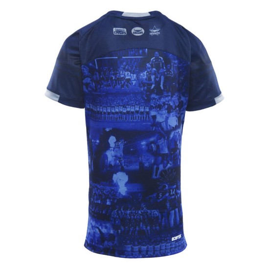 Kid's North Queensland Cowboys 2025 Third Warm Up Shirt
