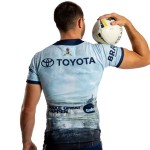 Men's North Queensland Cowboys 2025 Defence Shirt Men's North Queensland Cowboys 2025 Defence Shirt