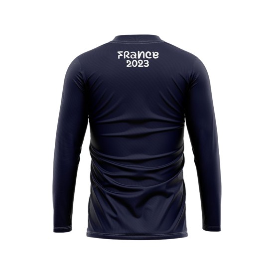 Men's France RWC 2023 Long Sleeve Home Shirt Men's France RWC 2023 Long Sleeve Home Shirt