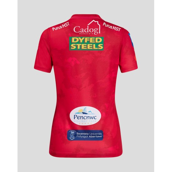 Women's Scarlets 2024/25 Home Shirt Women's Scarlets 2024/25 Home Shirt