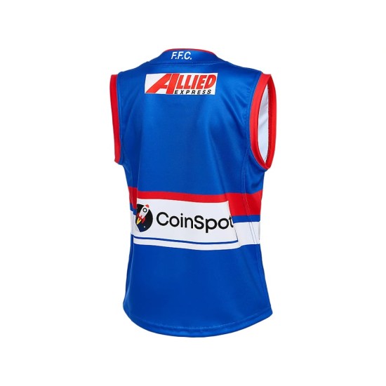 Women's Western Bulldogs 2025 Home Guernsey Women's Western Bulldogs 2025 Home Guernsey
