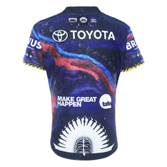 Men's North Queensland Cowboys 2025 Indigenous Shirt Men's North Queensland Cowboys 2025 Indigenous Shirt