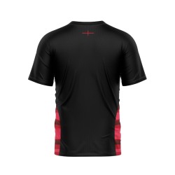 Men's England Rugby 2024/25 Third Warm Up Shirt - Black Men's England Rugby 2024/25 Third Warm Up Shirt - Black