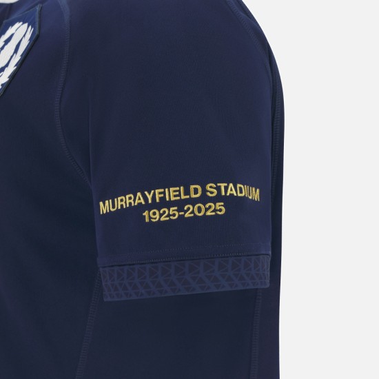 Men's Scotland Rugby 2025 Murrayfield 100 Shirt Men's Scotland Rugby 2025 Murrayfield 100 Shirt