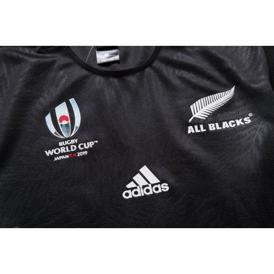 Men's New Zealand All Blacks 2019 Home RWC Shirt Men's New Zealand All Blacks 2019 Home RWC Shirt