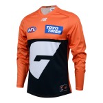 Women's GWS Giants 2025 Home Long Sleeve Guernsey Women's GWS Giants 2025 Home Long Sleeve Guernsey