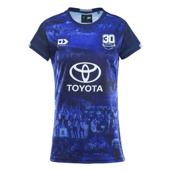 Women's North Queensland Cowboys 2025 Third Warm Up Shirt