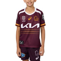 Kid's Brisbane Broncos 2025 Home Shirt